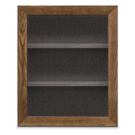 United Visual Products Outdoor Enclosed Combo Board, 42"x32", Gold Frame/Blue & Blue Spruce UVCB4232ODG-BLUE-BLSPRU